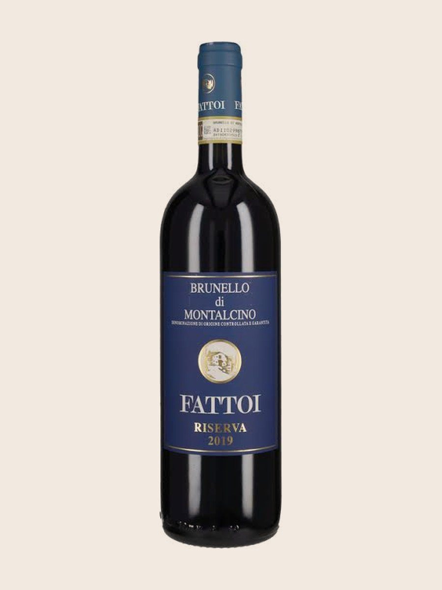 Bottiglia di Brunello di Montalcino Riserva, Fattoi