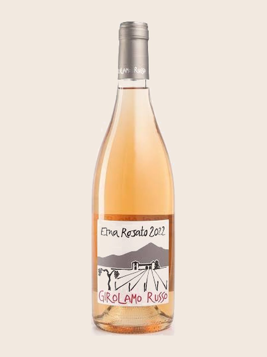 Bottiglia di Etna Rosato, Girolamo Russo