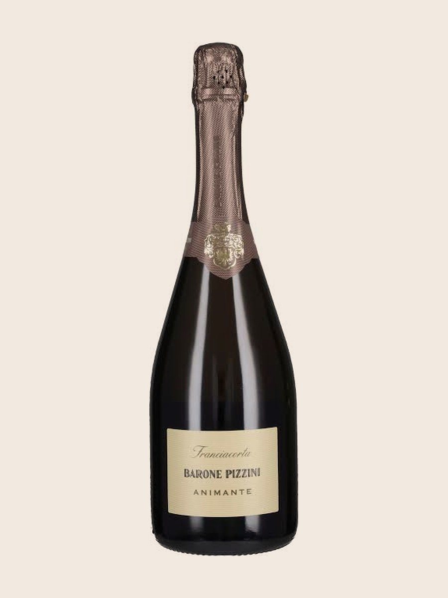 Bottiglia di Franciacorta Animante, Barone Pizzini
