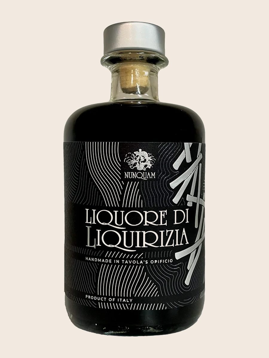 Bottiglia di Liquore Liquirizia, Opificio Nunquam