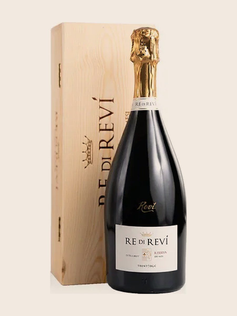Bottiglia di Re di Revì 2015 Trentodoc, Revì
